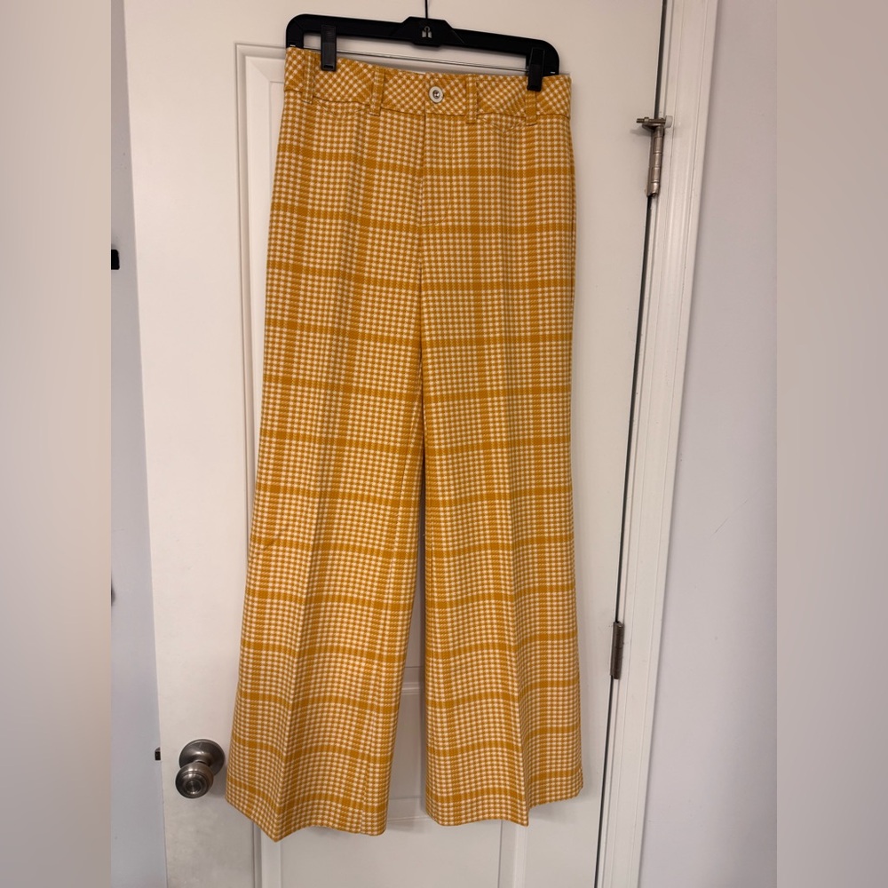 MAEVE PLAID TROUSERS